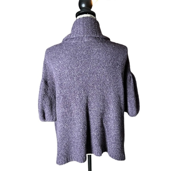 BCBG Maxazria Women's XLSmall Purple Wool Blend knit Cardigan Sweater - Picture 5 of 6